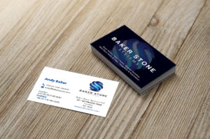 baker stone business cards