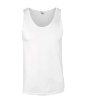 gildan gd12 softstyle vest white
