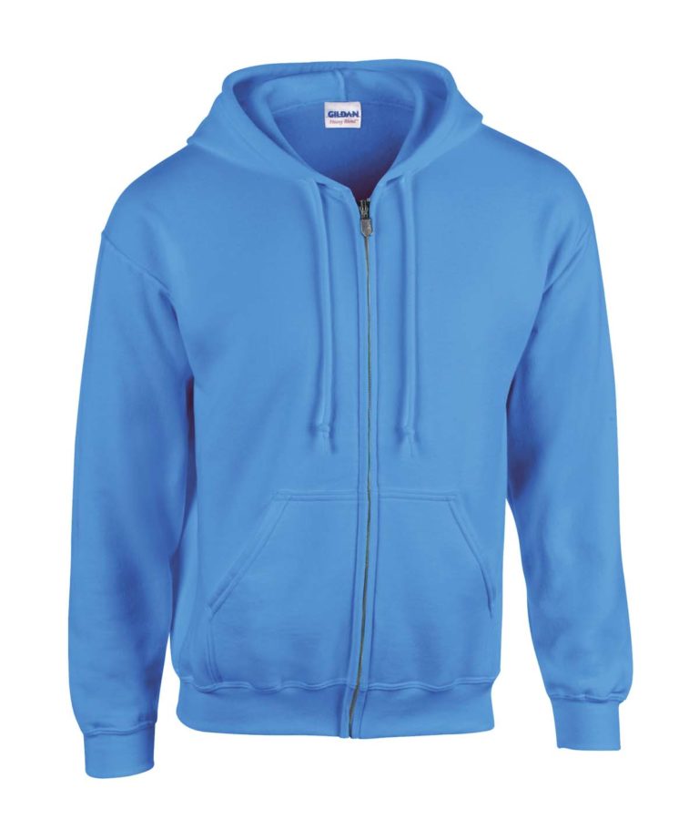 gildan gd58 heavy blend zip hoodie carolina blue