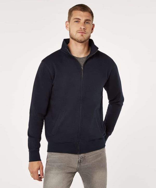 kustom kit k334 klassic full zip sweatshirt lifestyle (1)