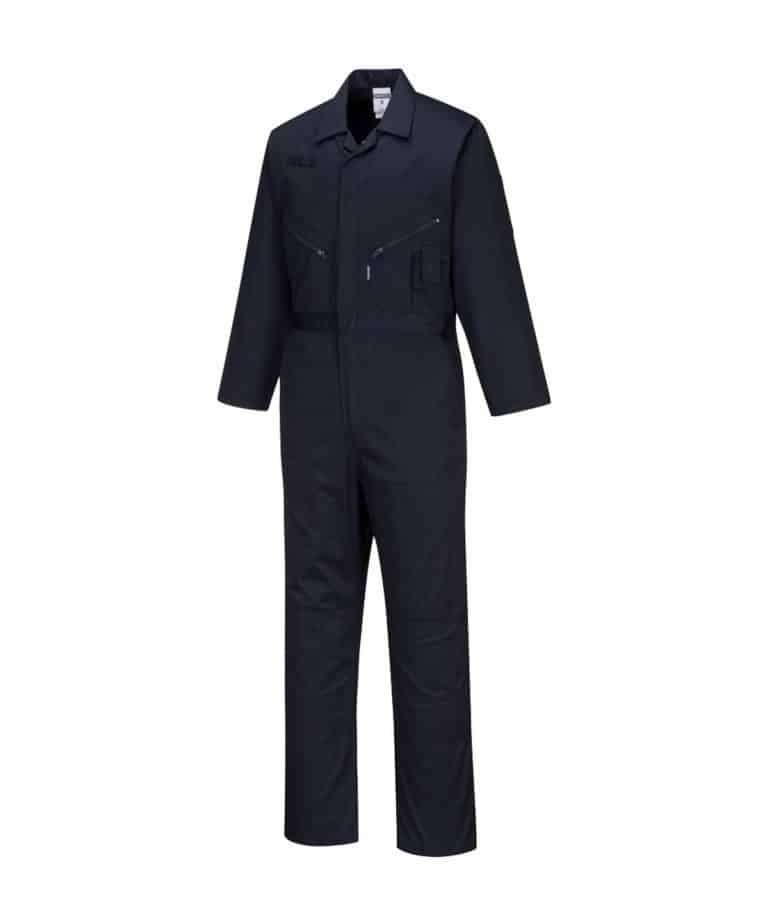 portwest pw1210 kneepad coverall navy