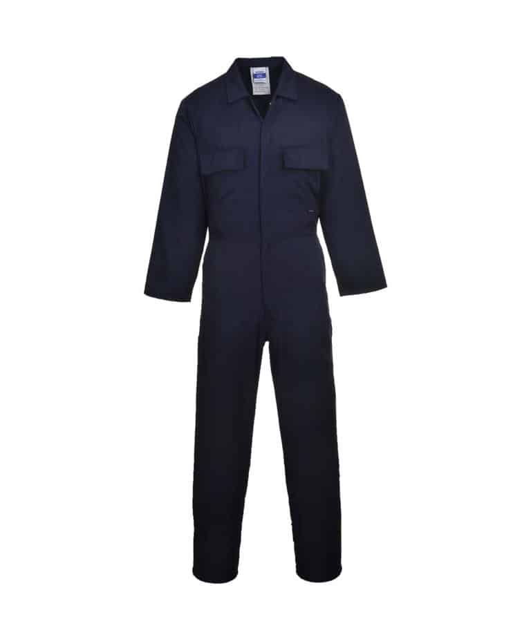 portwest pw200 euro work coverall navy