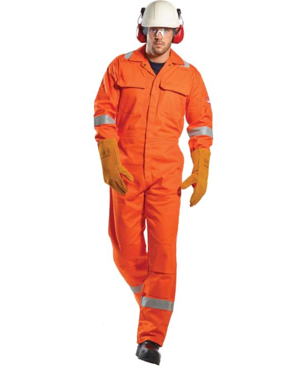 portwest pw450 bizweld flame resistant iona coverall lifestyle