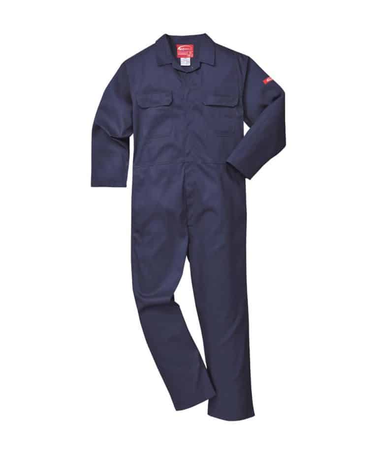 portwest pw452 bizweld flame resistant coverall navy