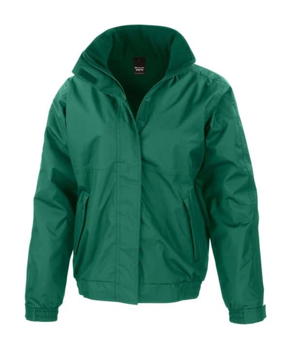 result rs221m core channel jacket bottle green