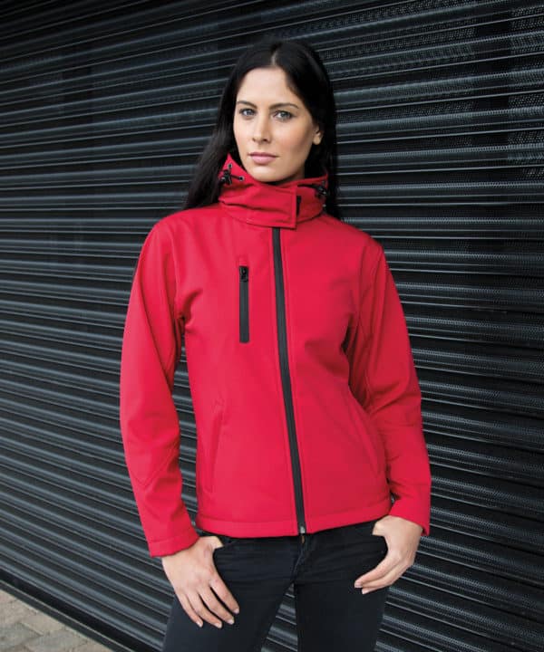 result rs230f ladies core hooded softshell jacket lifestyle (1)