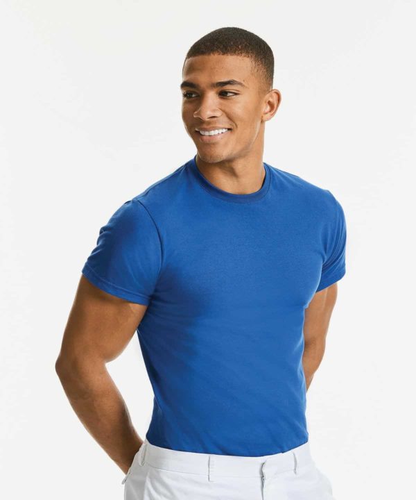 russell 155m lightweight slim cotton t shirt lifestyle (1)