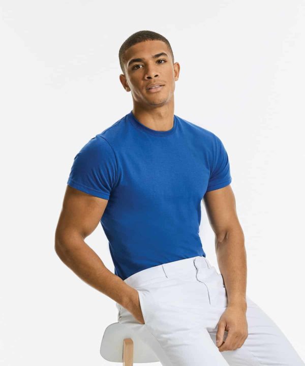 russell 155m lightweight slim cotton t shirt lifestyle (3)