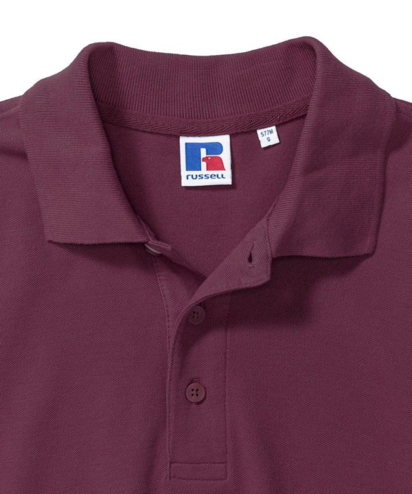 russell 577m ultimate cotton pique polo lifestyle (3)