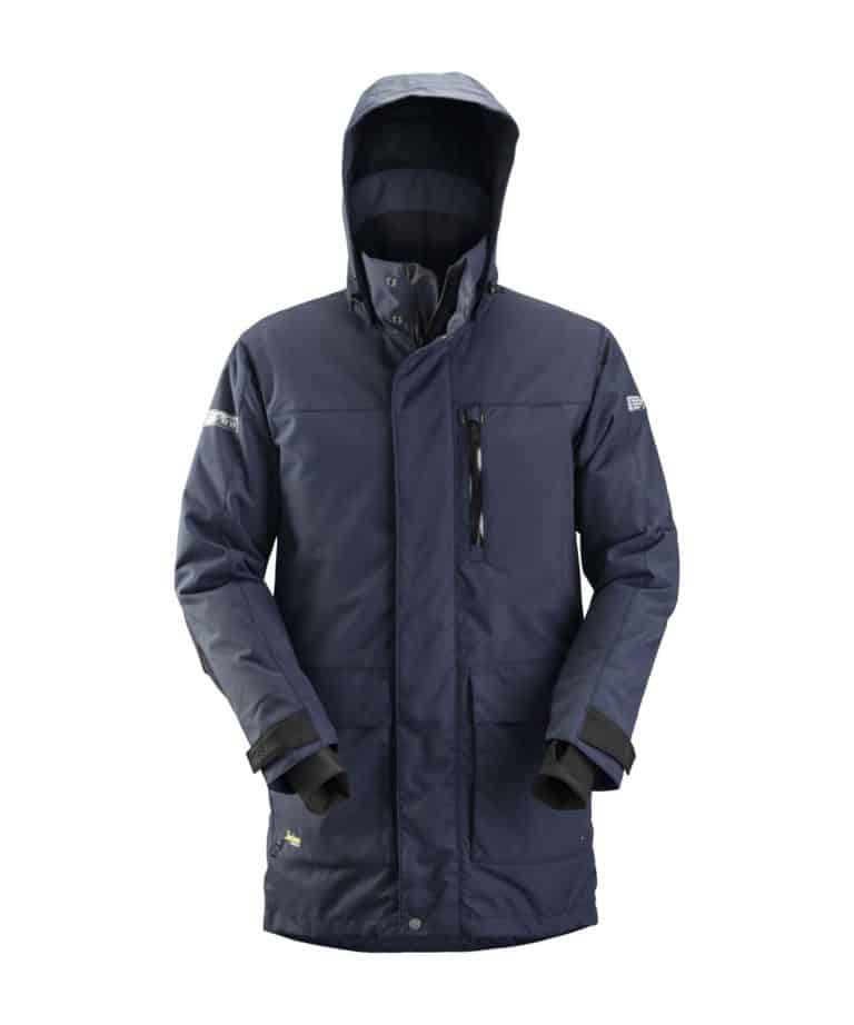snickers 1800 waterproof 37.5 insulated parka navy black