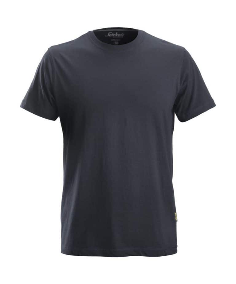 snickers 2502 classic t shirt navy