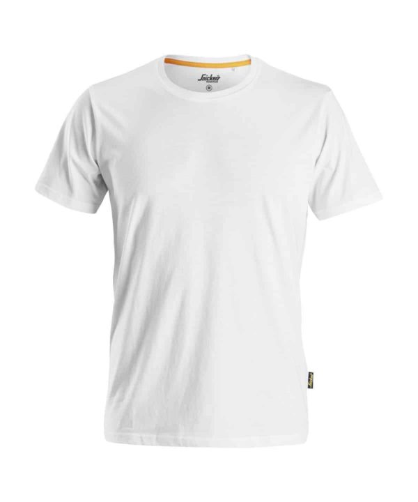 snickers 2526 organic cotton t shirt white
