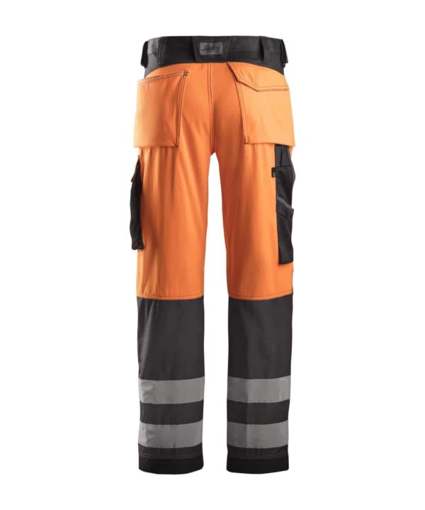 snickers 3333 hi vis trousers class 2 lifestyle (1)