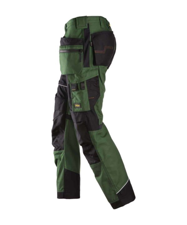 snickers 6214 canvas work trousers holster pockets lifestyle (4)