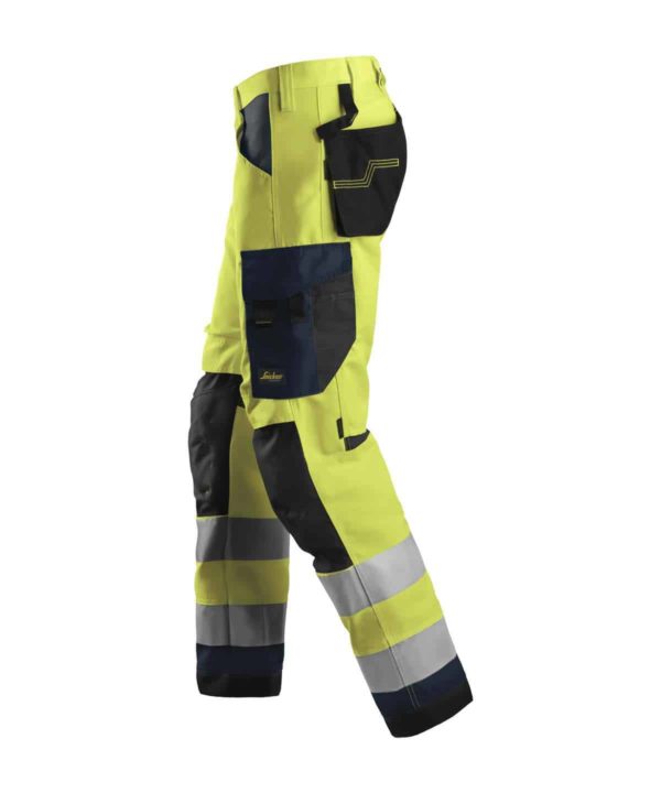 snickers 6331 hi vis work trousers class 2 lifestyle (4)