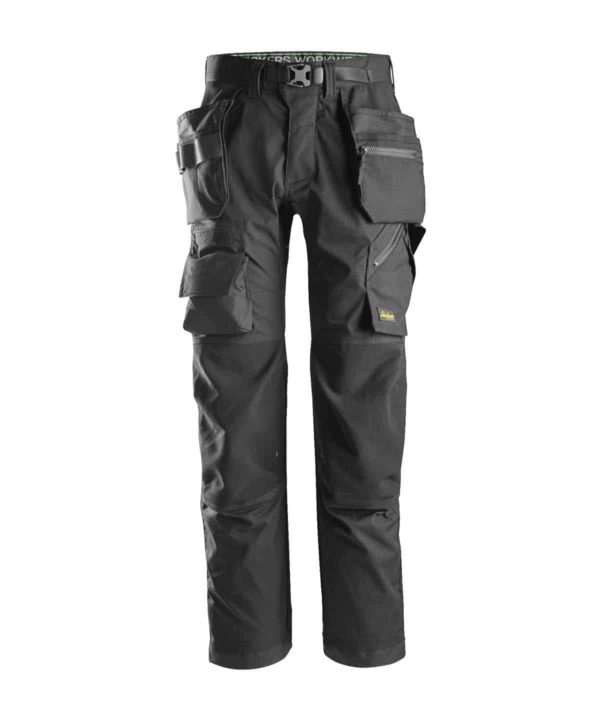 snickers 6923 holster pockets floorlayer trousers black