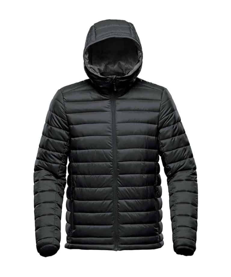stormtech afp2 stavanger thermal padded jacket black graphite grey
